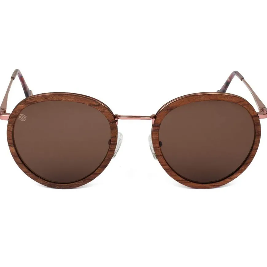 Aarni Bally Aurinkolasit, Ruusupuu (Polarisoitu)