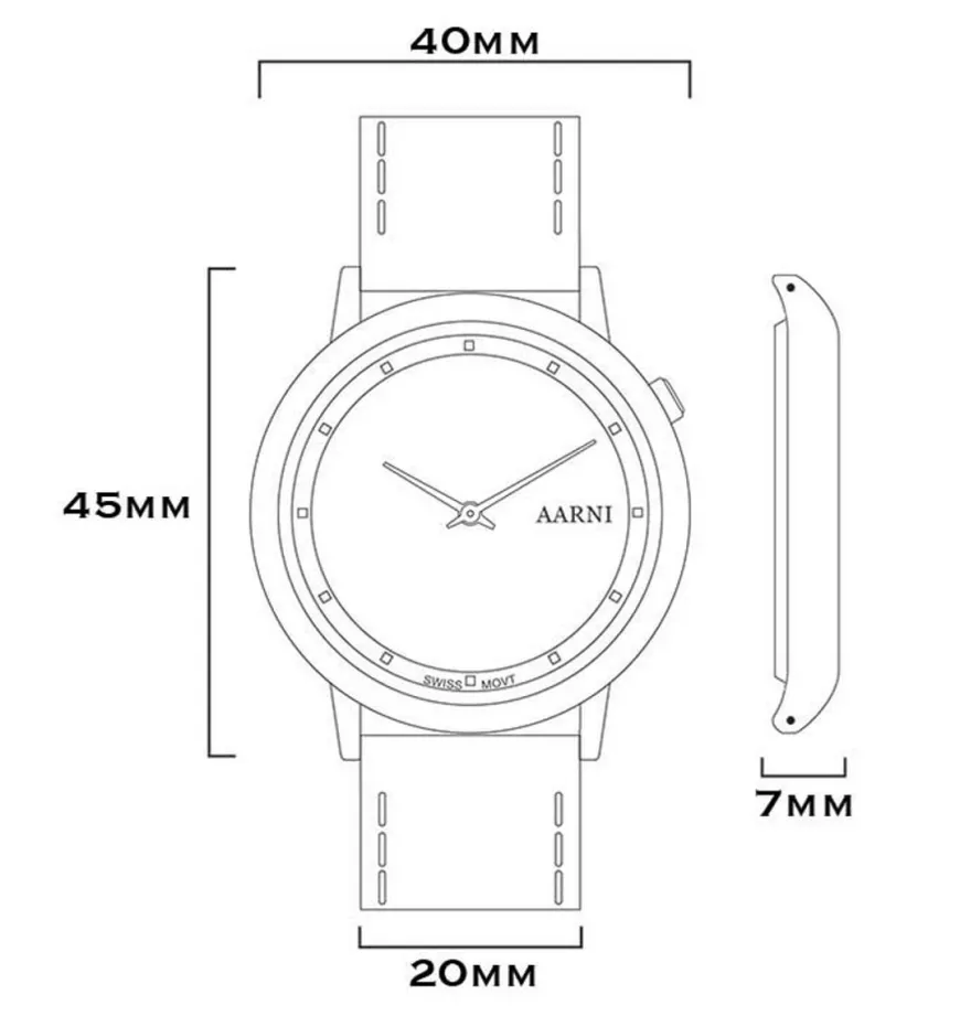 Aarni Loihi Rannekello, Eebenpuu Vaihtoranneke