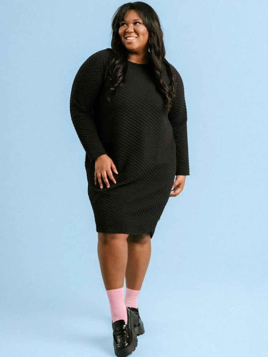 Aarre Bubble Tunika, Musta