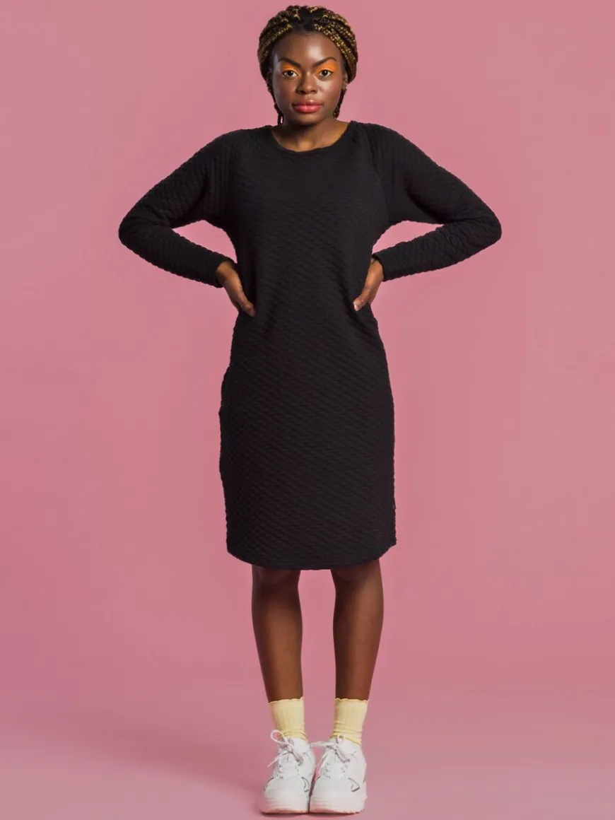 Aarre Bubble Tunika, Musta