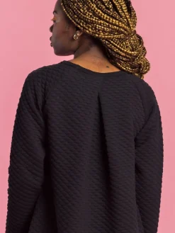 Aarre Bubble Tunika, Musta