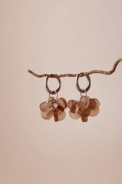 Butoni Flow Rengaskorvakorut, Hopea