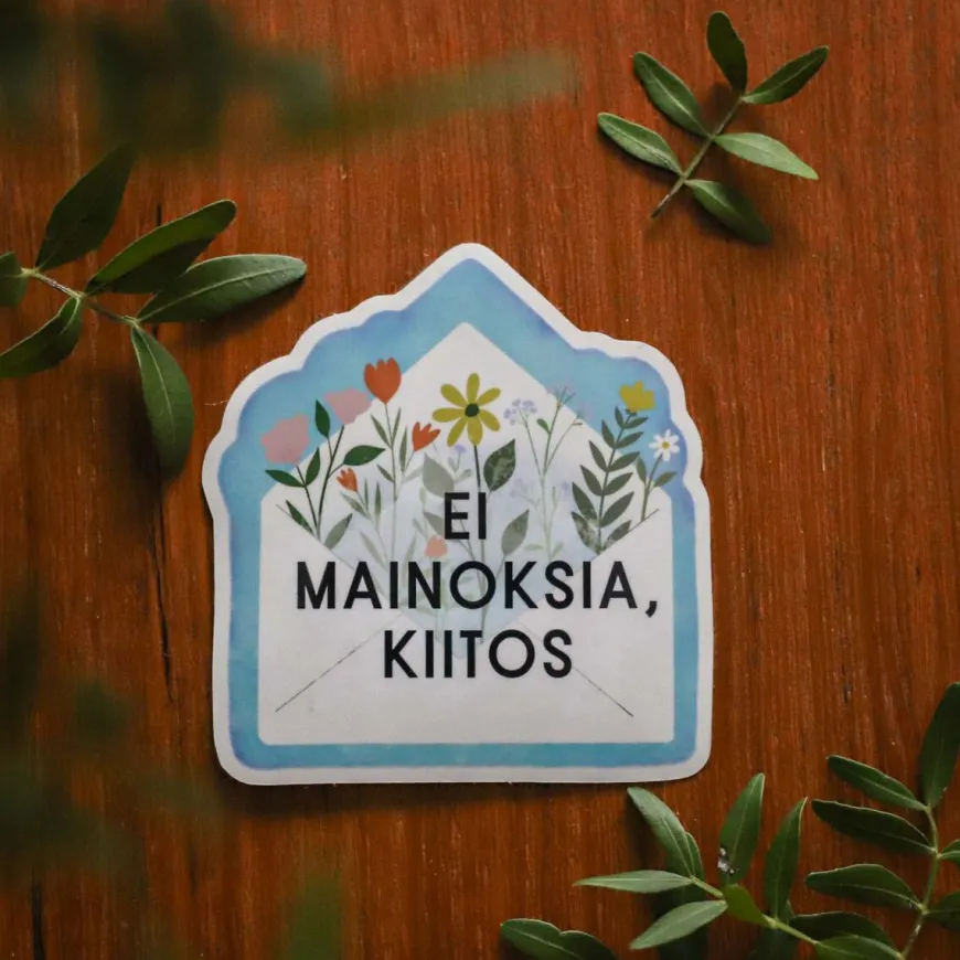 Ei Mainoksia Tarra, Kuori