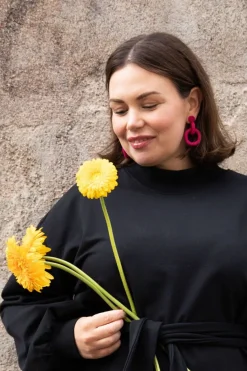 Kaiko Belted Collegemekko, Musta