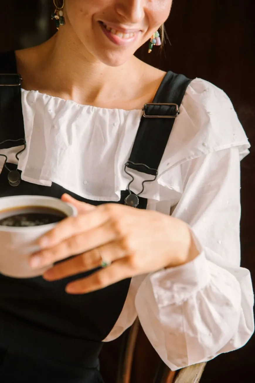 Kaiko Everyday Dungarees, Musta