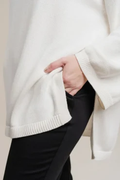 Meeri Puuvillaneule, Valkoinen