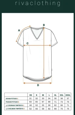 Riva Aava T-Paita, Valkoinen