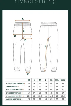 Riva Collegehousut, Musta