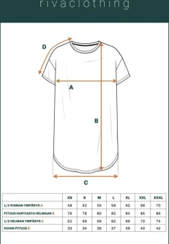 Riva Toive T-Paita, Pitka Valkoinen