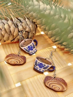 Sumppi Puusti Korvakorut, Sininen